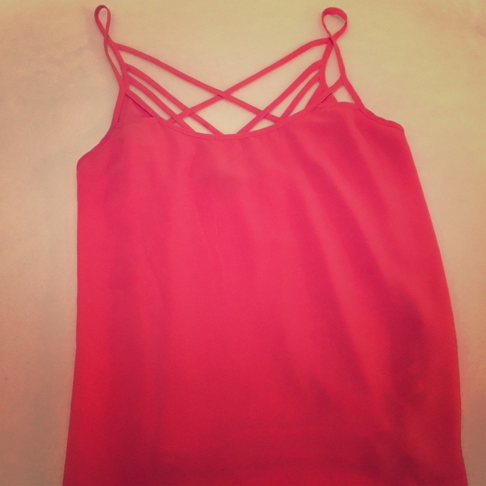 Hot pink top